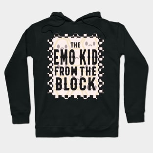 The Emo Kid From The Block Sad Face Hoodie